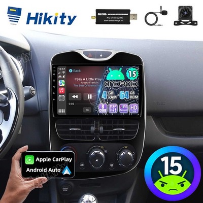 DAB+ Für Renault Clio 4 Android Autoradio 8-Core 4+64G CarPlay GPS Navi RDS +KAM