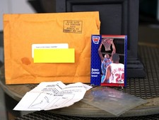 Derrick Coleman 1991-92 Fleer * 3D Acrylic* Wrapper Redemption* Rookie Card. rookie card picture