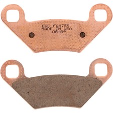 EBC 1722-0365 FA475R Long-Life Sintered "R" Brake Pads Sintered "R" Brake Pads