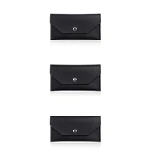 Set of 3 Cash Envelope with Snap Wallet Women Envelopes Bag Reusable