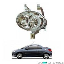 Nebelscheinwerfer Nebelleuchte rechts für Peugeot 206 2A/C Van SW 2E/K CC 2D
