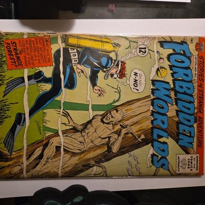 Forbidden Worlds #124 ACG 1964 Weird Native American Indian Cover  .12c