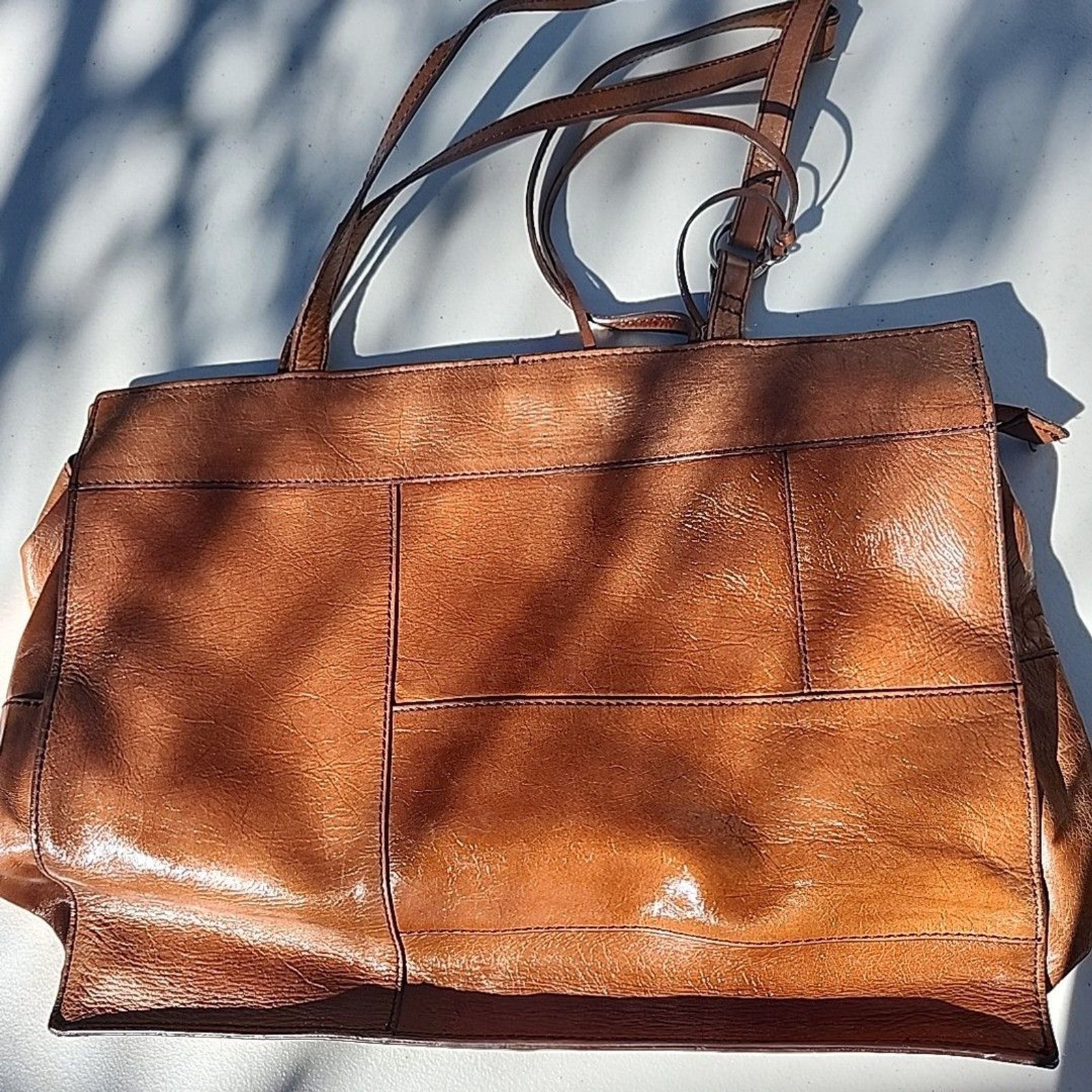 Hobo The Original Patchwork Mixed Panel Leather S… - image 1