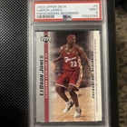 2003 Upper Deck Lebron James RC Phenomenal Beginning Rookie Card #2 PSA 9