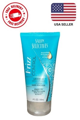 SALON SELECTIVES FRIZZ CONTROL Leave-In ARGAN OIL Smooth+Protect Hair-SHIP N 24H