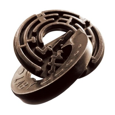 BePuzzled   Labyrinth Hanayama Metal Brainteaser Puzzle Mensa Rated  (US IMPORT)