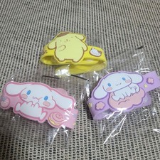 Sanrio Korean Exclusive Wristbands Pudding Cinnamoroll 3pcs Set Mint