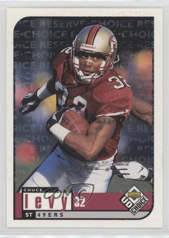 1998 Upper Deck UD Choice Choice Reserve Chuck Levy #164 0e2x