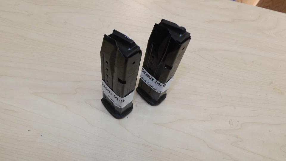 2 - NUEVO - Revistas Steyr M9A1 tamaño completo 10RD 9MM OEM fábrica M9 A1 M-9 Foto 3 de 3