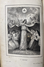 Ancien livre religieux – Formulaire de Prières Chrétiennes – Lille 1840