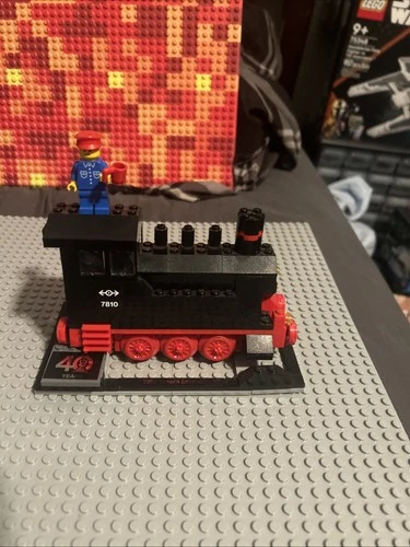 LEGO Trains: Push-Along Steam Engine (7810) Good Mint Rare