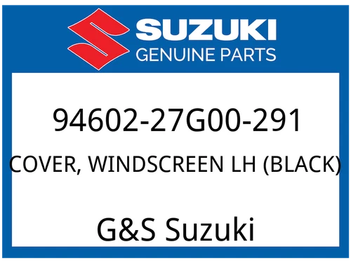 COVER, WINDSCREEN LH (BLACK)