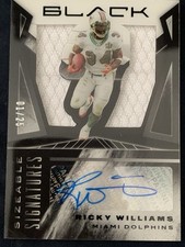 2021 Panini Black Sizeable Signatures Jerseys Ricky Williams Auto 01/25