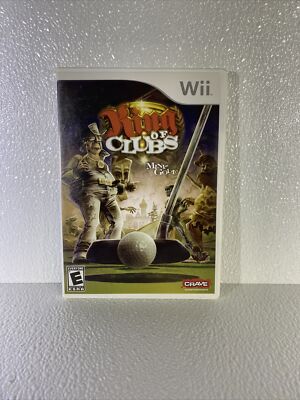 King of Clubs: Mini Golf Nintendo Wii Game Complete With Manual
