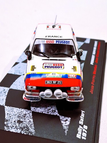 Peugeot 504 Coupé V6 Sieger Rally Safari 1978 J-P Nicolas - 1:43 IXO / Altaya - Imagen 8 de 10