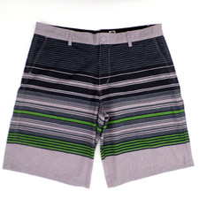 Op Flex Men's Hybrid Shorts 36 38" waist measured 4-Way-Stretch Striped