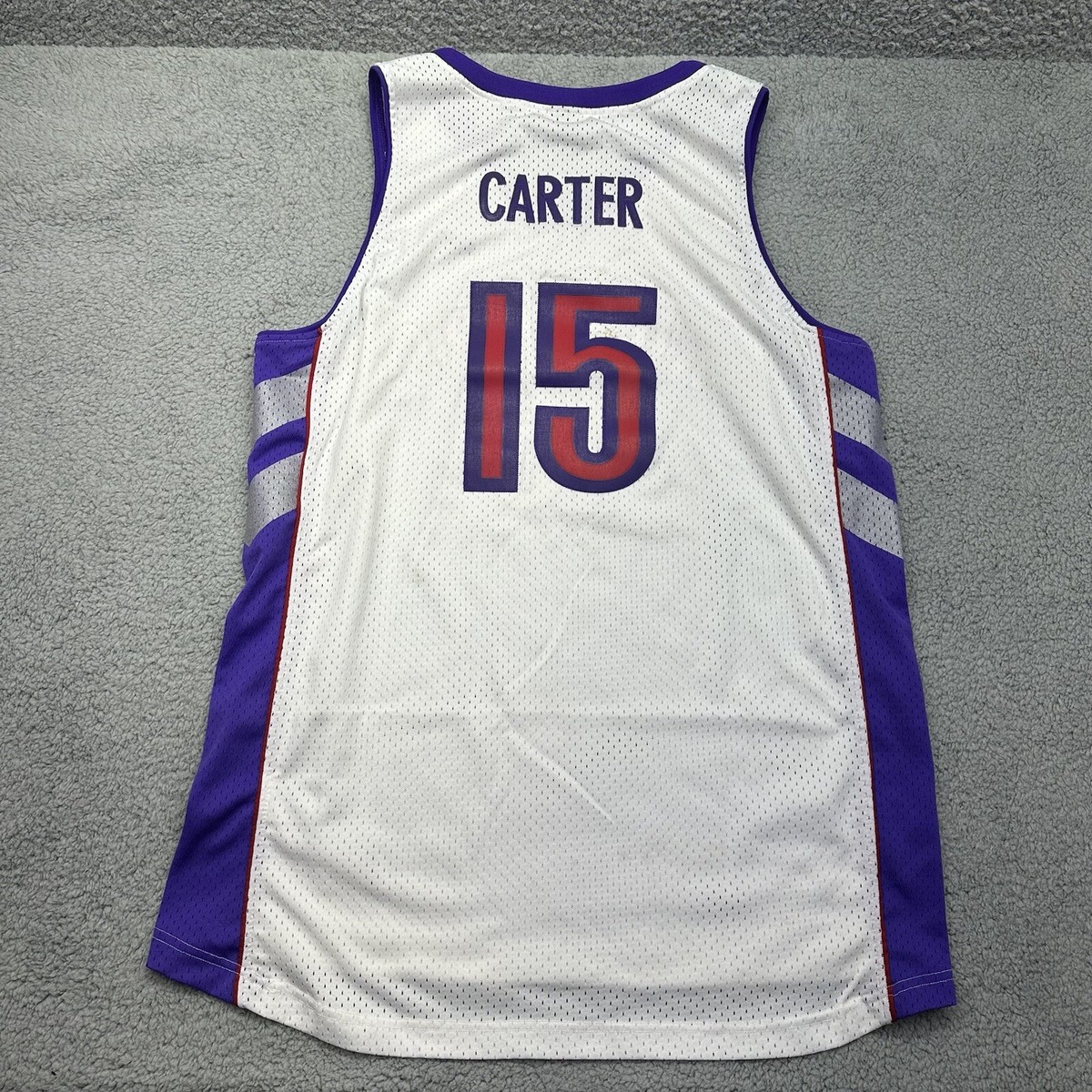 Nike Team HO01-HBS Vintage NBA Toronto Raptors Vince Carter #15 XL