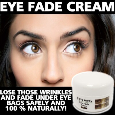 FADE AWAY EYE FADE CREAM STOP PUFFY EYES DARK CRICES NATURAL HERBAL - 15ml