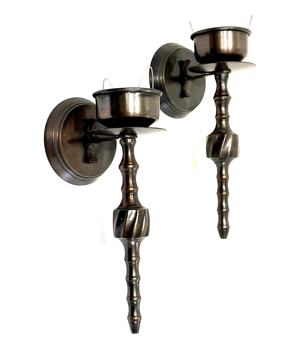 Antique candle cheap wall sconce