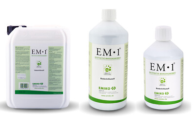 EM1, Effektive Mikroorganismen, Bodenhilfsstoff nach Prof. Higa, EMIKO