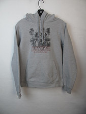 Stranger Things Graphic Gray Hooded Sweatshirt - Size S/P Netflix
