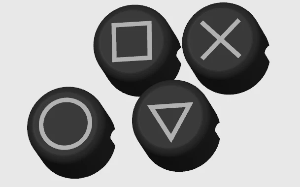 Gamesir Galileo G8+ PlayStation Style removable Key caps - Image 3 of 4