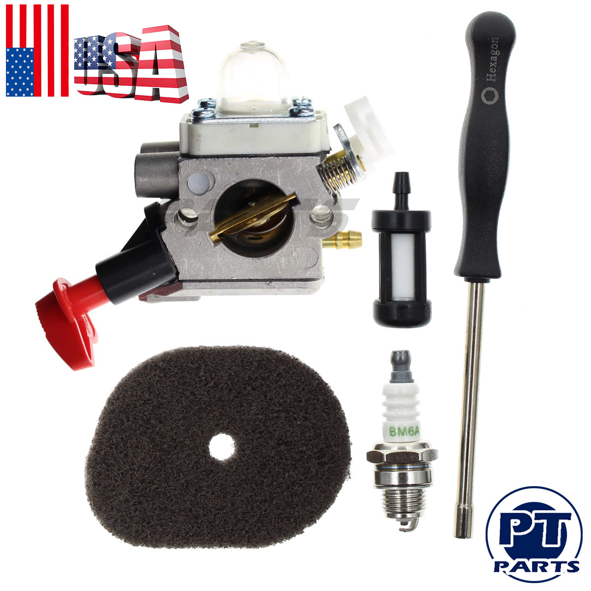 Carburateur Avec Filtre à Air Pour Stihl FS40 FS50 FS56 FS70 FS70C - Foto 5