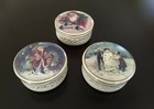 Vintage Reticulated Christmas Trinket Potpourri Bowls and Covers — photo 4