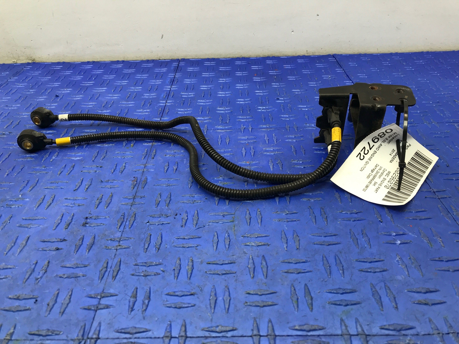 13-17 MASERATI QUATTROPORTE M156 3.0L AWD ENGINE IGNITION KNOCK SENSOR OEM
