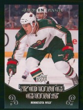 JUSTIN FALK RC YOUNG GUNS 2010-11 UPPER DECK 10-11 NO 229      0262