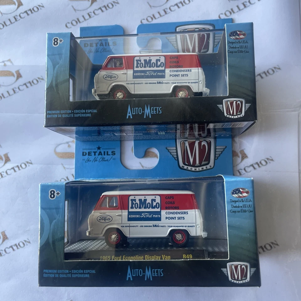 M2 Machines Auto-Meets 1965 Ford Econoline Display Van FoMoCo Lot 2 - Image 4 of 4