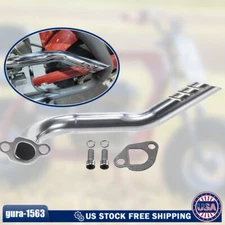 Exhaust Pipe Header Kit for Predator 212cc 224cc 196cc Mini Bike