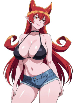 Azazel Ameri Mairimashita Waifu Weatherproof Anime Sticker 6'' Car Decal