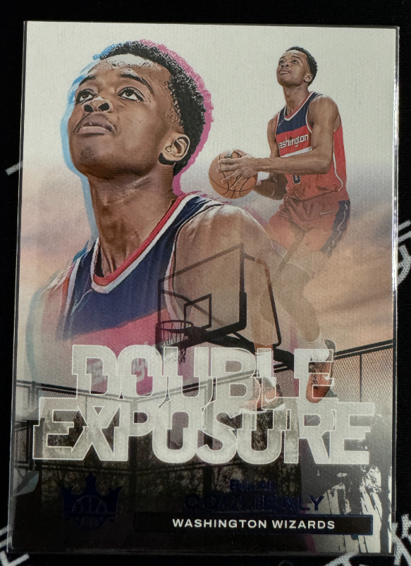 Bilal Coulibaly 2023-24 Panini Court kings 54/99 Double Exposure Wizards #21