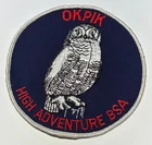 Okpik 冬季 CAmping 高冒险夹克布贴 BSA 童子军 BC3