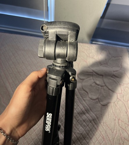 Treppiede Sunpak nero per ricambi o riparazioni - Foto 9 di 11