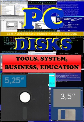 IBM PC / MS-DOS -- TOOLS, SYSTEM, BUSINESS, ... - #DISKS#   24. 5. 2025