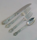 King Edward by Gorham  Sterling Place Size Place Setting w/Place size Salad Fork