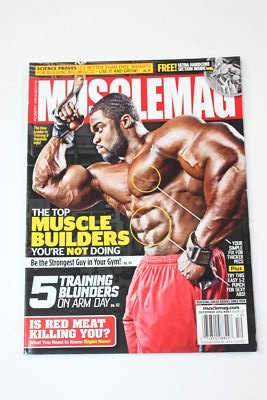 Musclemag Body Building Magazine December 2012 Issue #367 Thicker Pecs