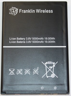 NEW Original Franklin Wireless Battery for JEXtream RG2100 (5000mAh) - ICQ037NA