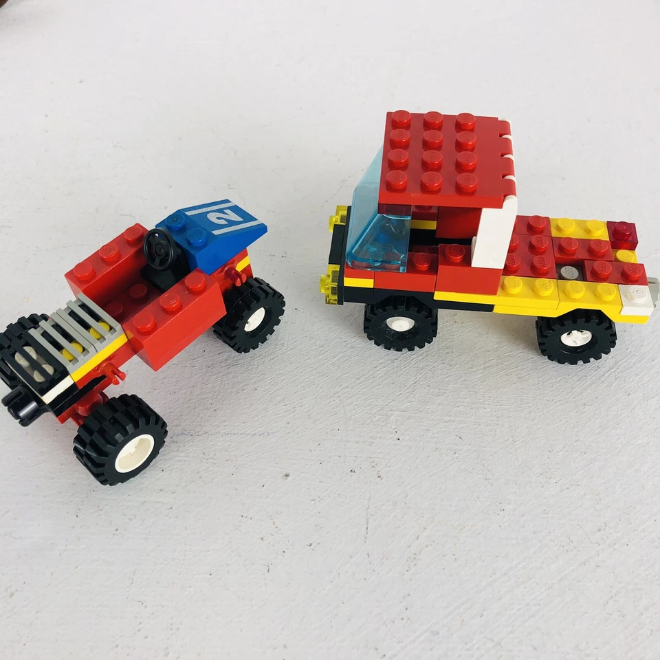 LOTE de vehículos Lego de colección (13) lancha rápida coche de carreras helicóptero Foto 4 de 4