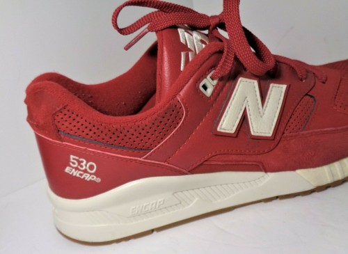New Balance M530AAF Mens Suede Sneakers Red Color US Size 11.5D | eBay
