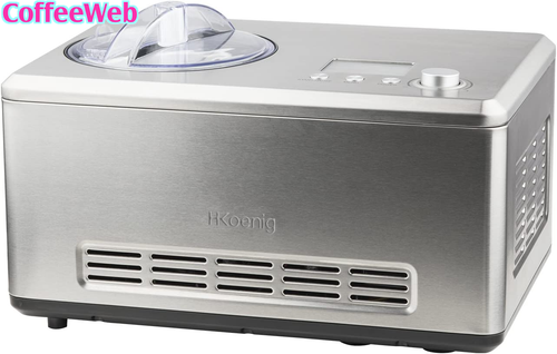 H.Koenig HF320 Gelatiera Elettrica Professionale per Gelati, Frozen Yogurt E Sor - Imagen 10 de 11