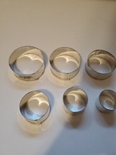 Lot of 6 Vintage Made In Germany Cookie Cutters