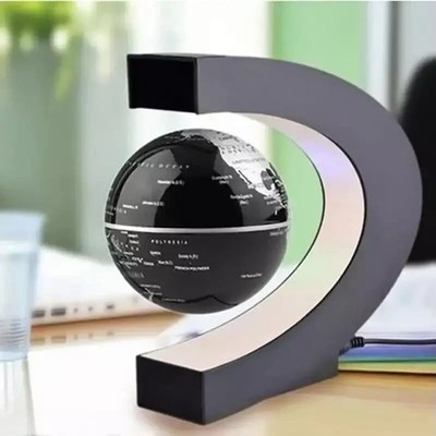 NEW Magnetic Floating Levitation Globe LED World Map Electronic Antigravity Lamp