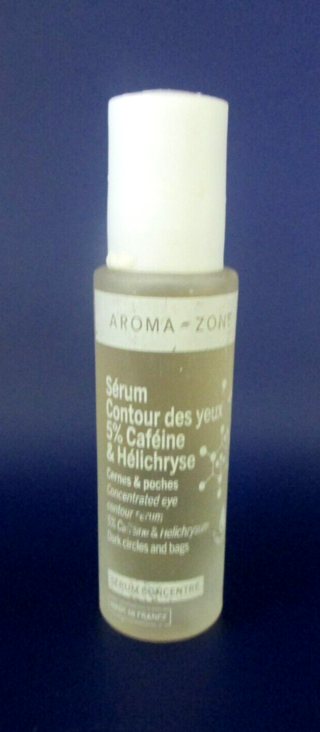 Caffeine & Helichrysum Eye Contour Serum 5% by Aroma Zone France-image