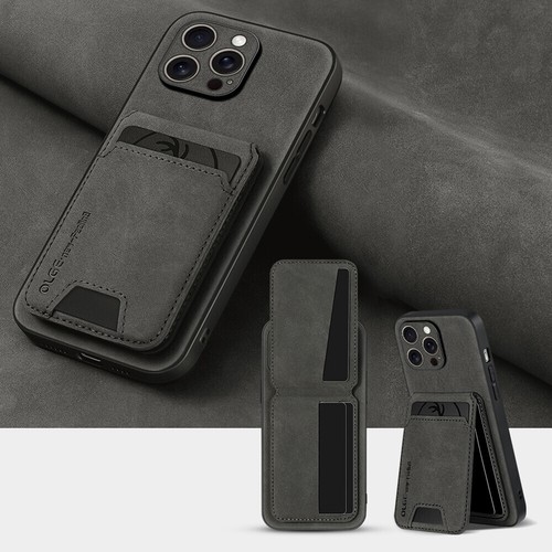 Etui ochronne Etui z przegródką na karty do iPhone 16 15 14 13 12 Pro Max PU Leather Case - Zdjęcie 21 z 30