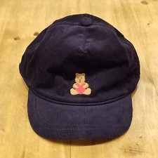 Baby Gap Corduroy Hat Cap One Size Bear Love Logo Loved One Size