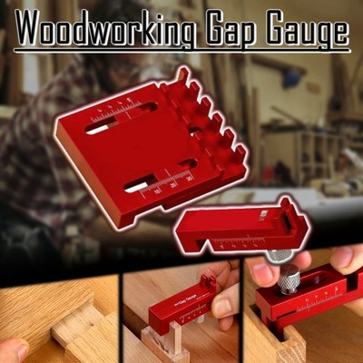 Woodworking Gaps Gauge Depth Measuring Ruler Line Sawtooth 