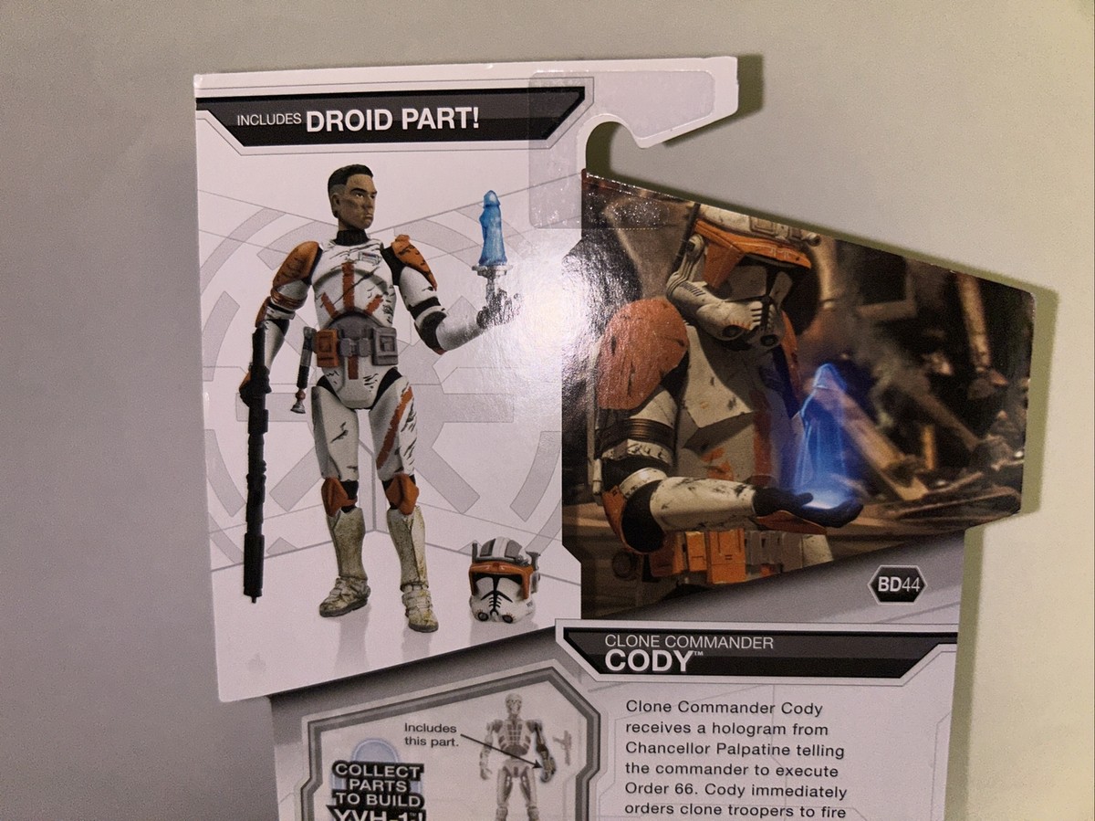 Hasbro Star Wars Clone Commander Cody 3.75 in Action Figure - BD44